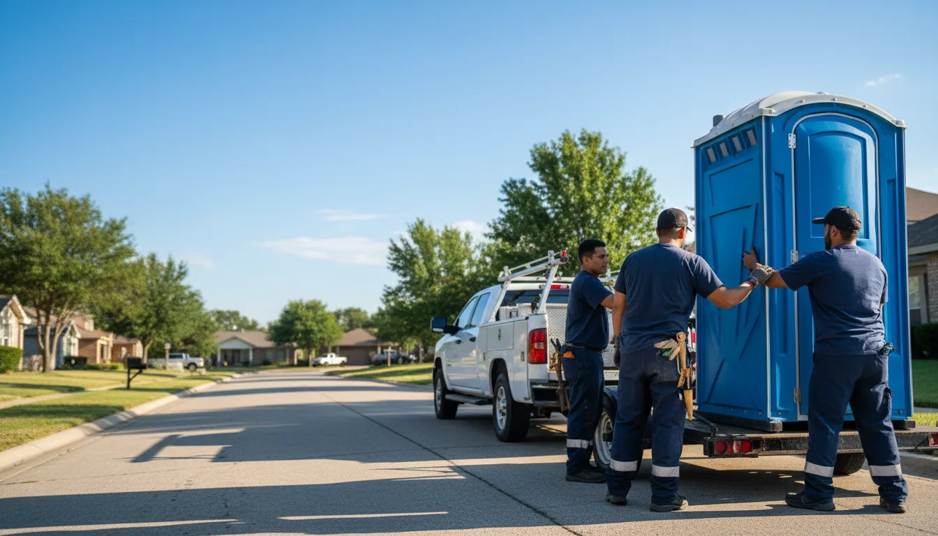 Portable Toilet Rental in Pecos, TX near me